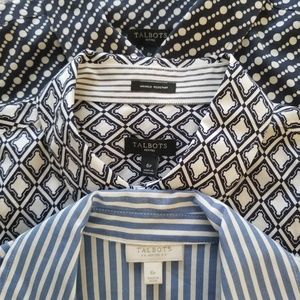 SOLD- Talbots Petites Dress Shirts Sz 6P